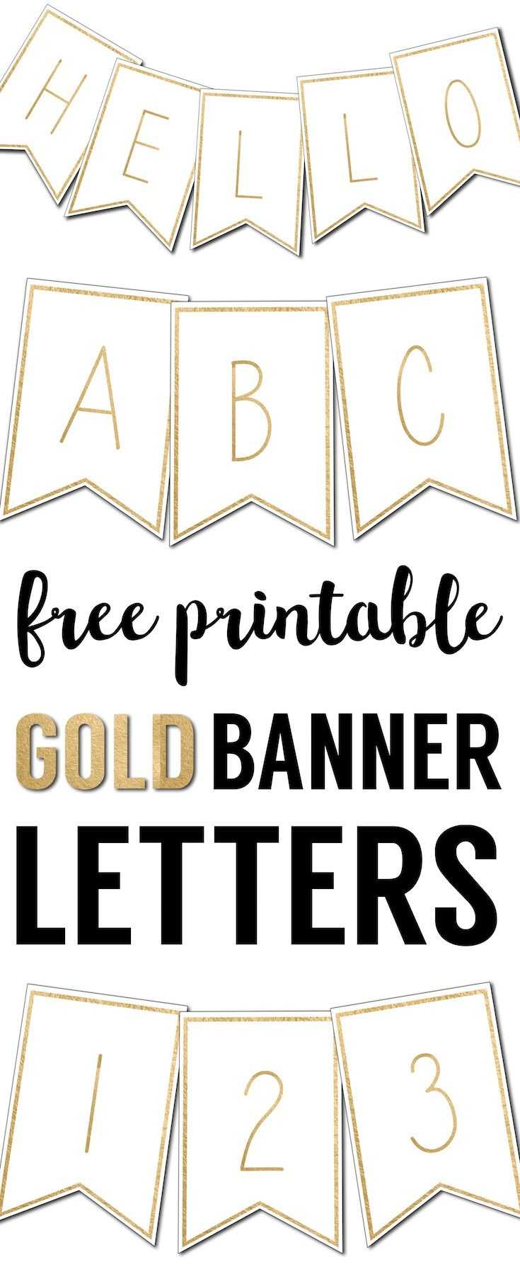 Free Printable Banner Letters Templates | Free Printable For Free Bridal Shower Banner Template