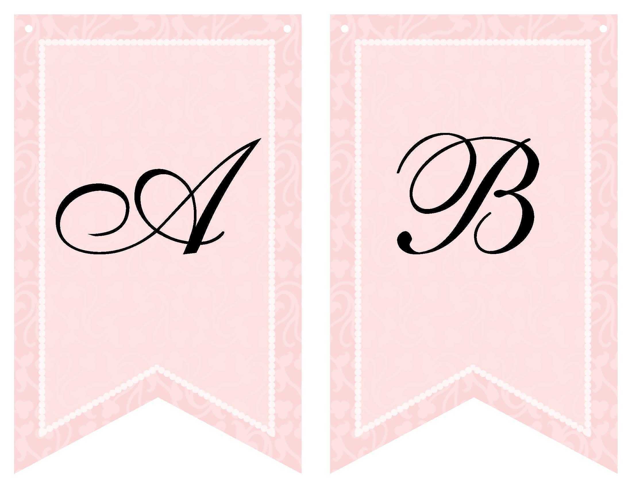 Free Printable Bridal Shower Banner | Vow Renewal | Bridal With Regard To Free Bridal Shower Banner Template