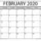 Free Printable Calendar Templates 2020 For Kids In Home Intended For Blank Calendar Template For Kids
