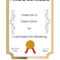 Free Printable Certificate Templates | Customize Online For Sample Award Certificates Templates
