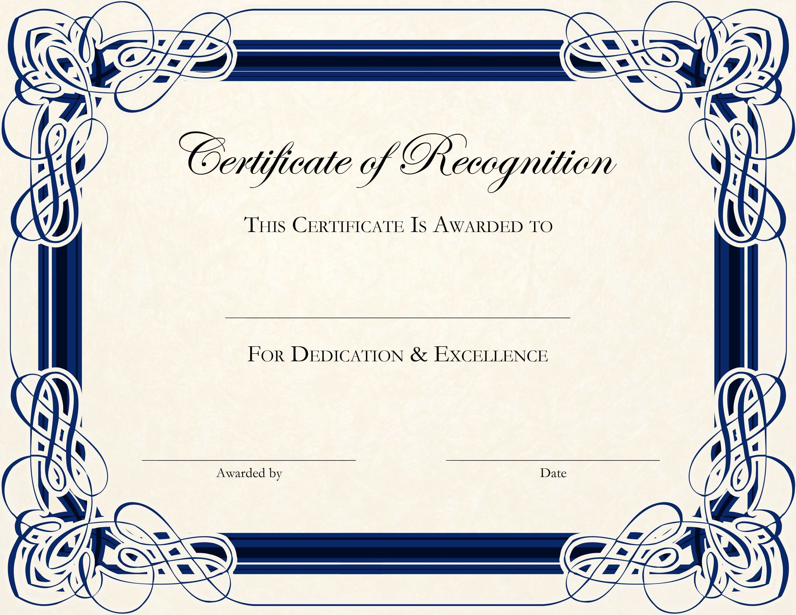 Free Printable Certificate Templates For Teachers In Free Printable Certificate Border Templates