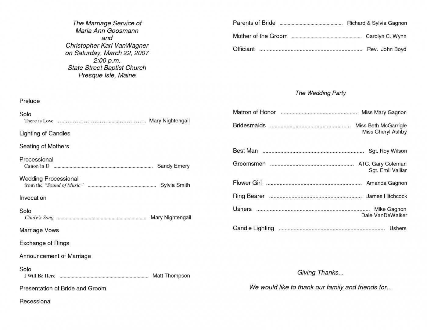 Free Printable Church Bulletin Templates Anniversary Program Pertaining To Church Program Templates Word