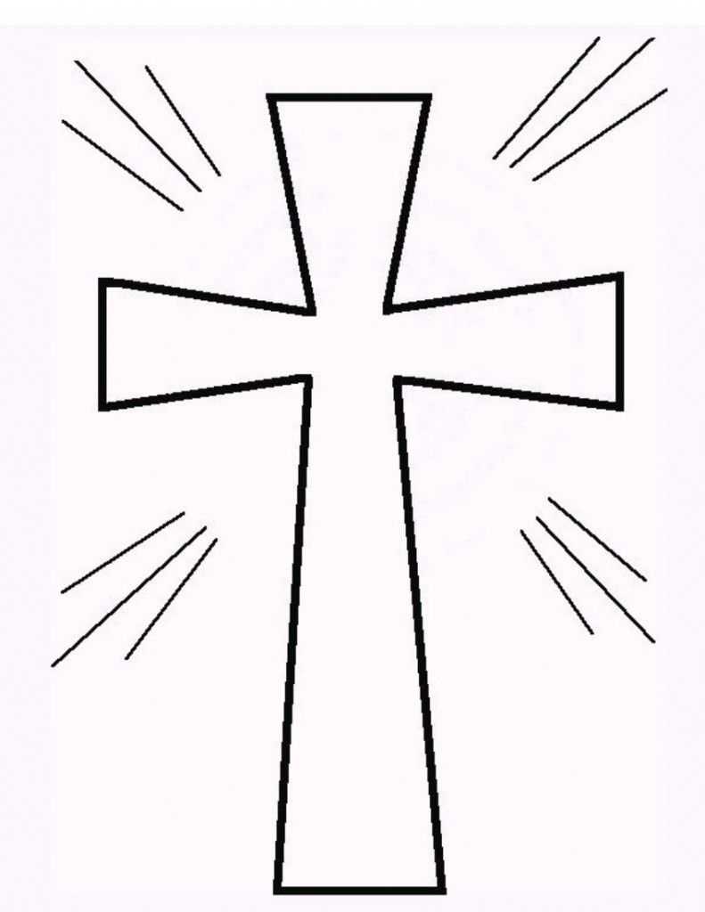 Free Printable Cross Coloring Pages | Bible Journal Art With Free Printable First Communion Banner Templates