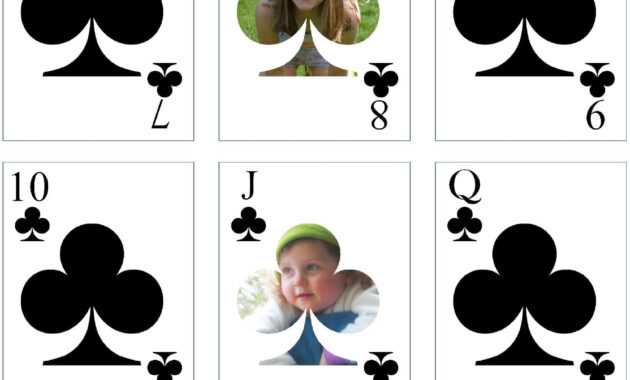 Free Printable Custom Playing Cards | Add Your Photo And/or Text within Custom Playing Card Template