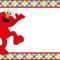 Free Printable Elmo Party Invitation Template | Coolest within Elmo Birthday Card Template