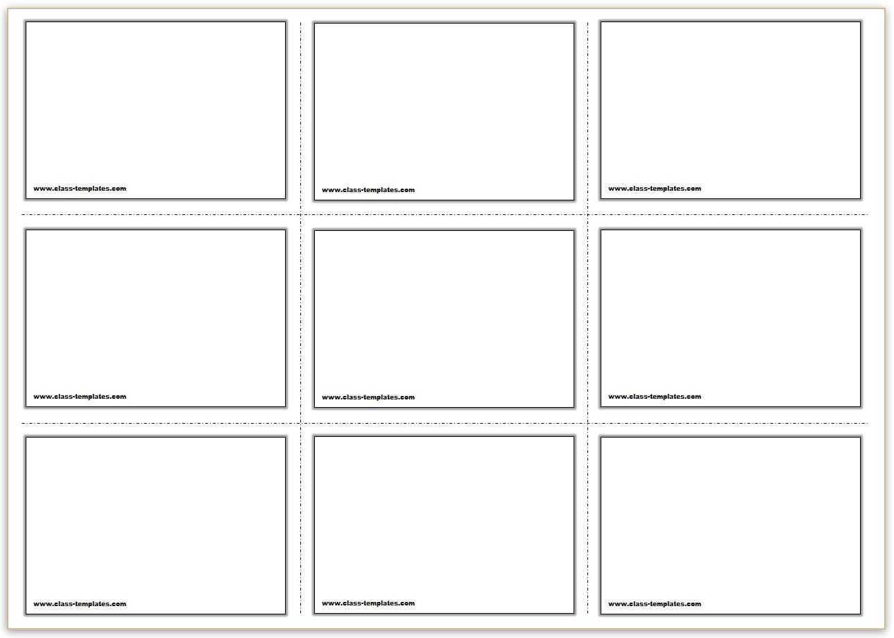 Free Printable Flash Cards Template For Free Printable Flash Cards Template