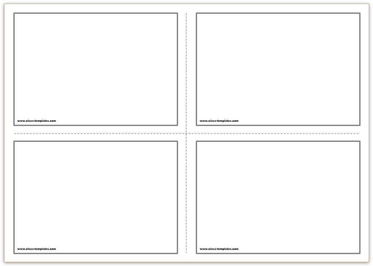 Free Printable Flash Cards Template In Queue Cards Template
