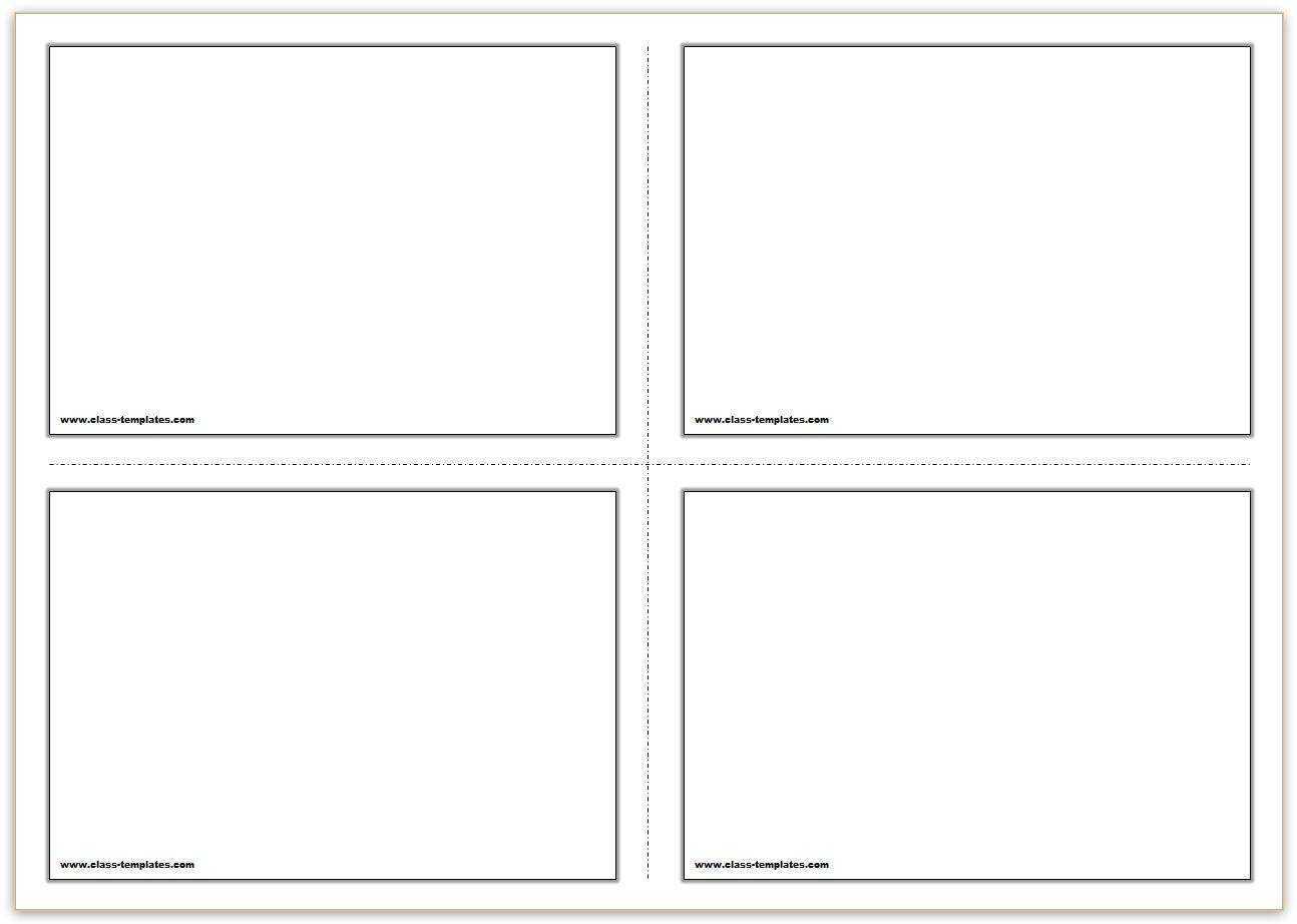 Free Printable Flash Cards Template In Queue Cards Template