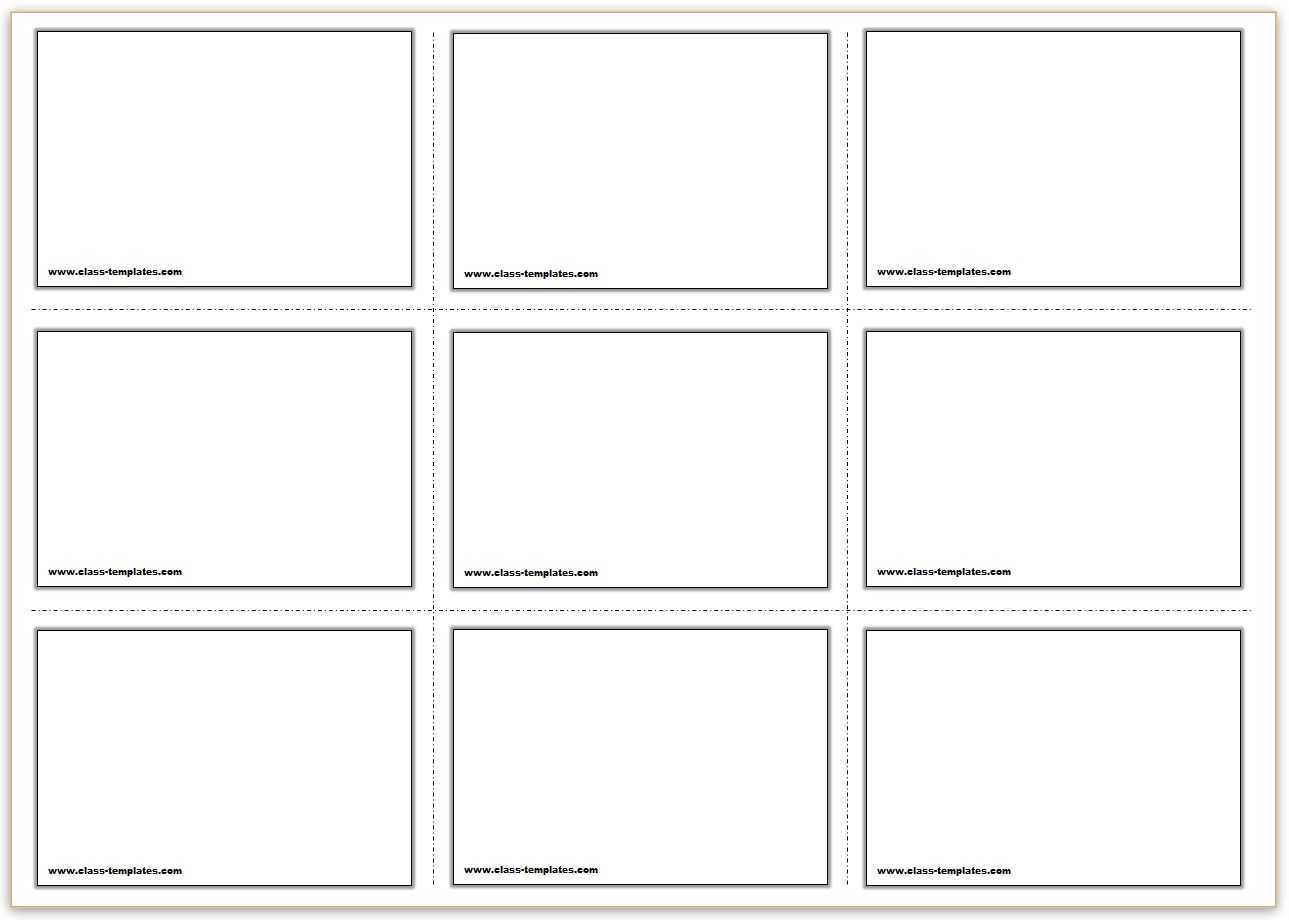 Free Printable Flash Cards Template In Queue Cards Template