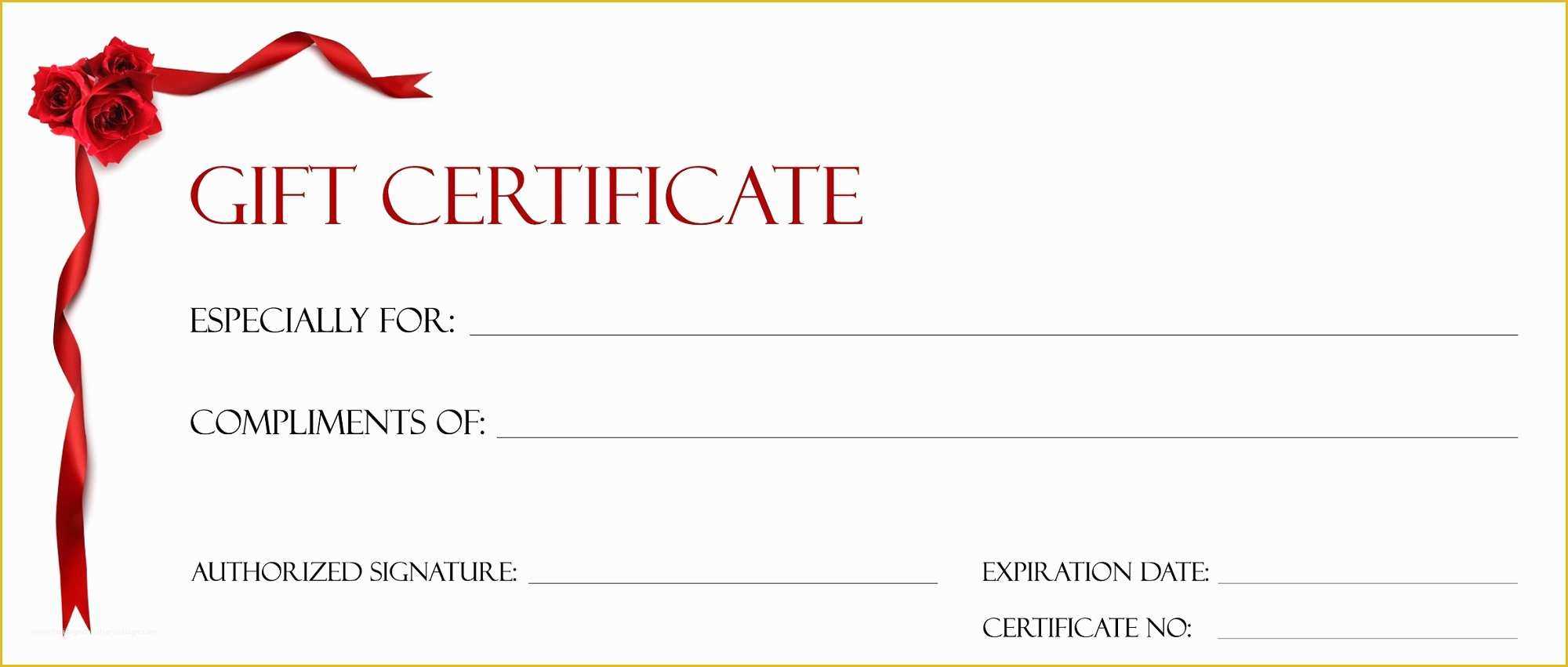Free Printable Gift Certificate Template Pages Christmas In Pages Certificate Templates