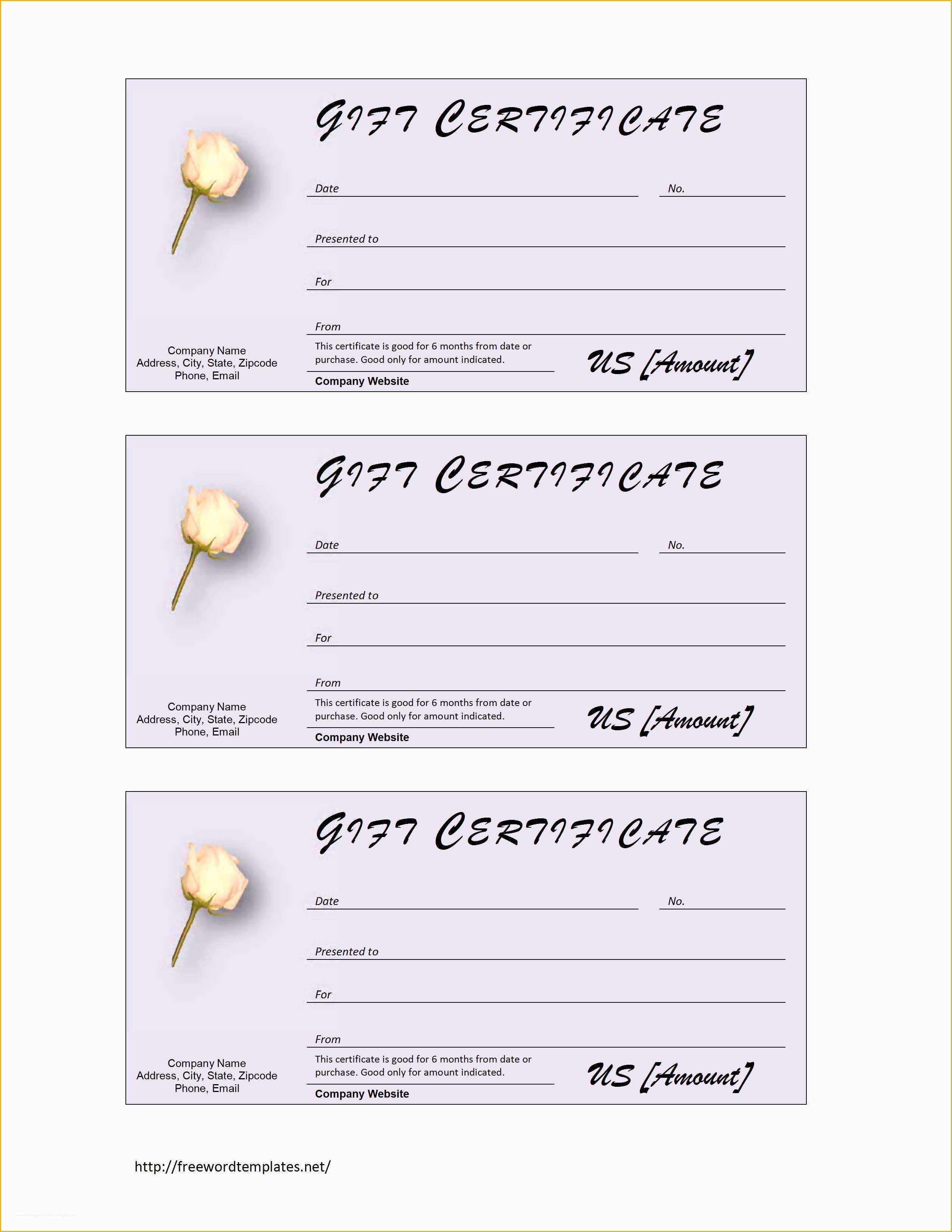Free Printable Gift Certificates Canada Certificate Template With Regard To Spa Day Gift Certificate Template