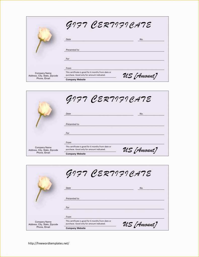 Free Printable Gift Certificates Canada Certificate Template With Salon Gift Certificate Template