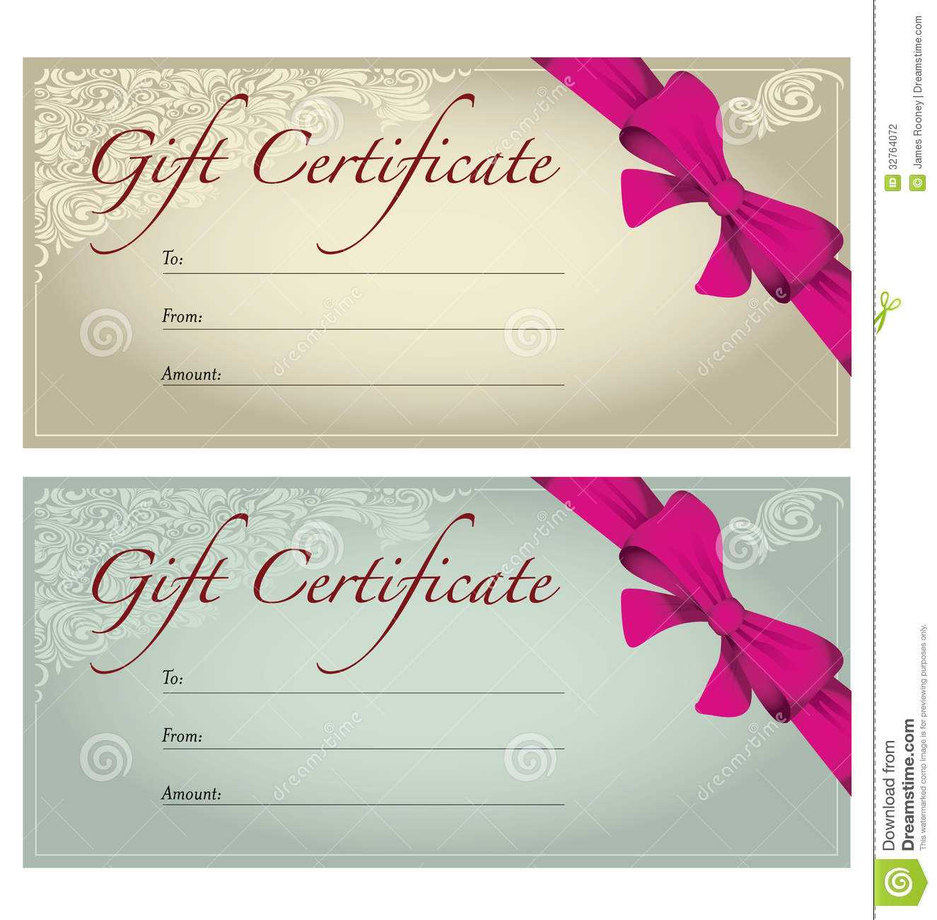 Free Printable Gift Vouchers Template Certificate Templates In Free Photography Gift Certificate Template