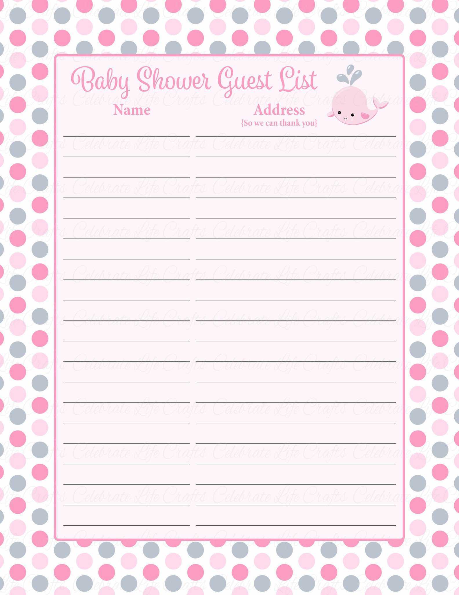 Free Printable Guest List Template Christmas Card Templates In Christmas Card List Template