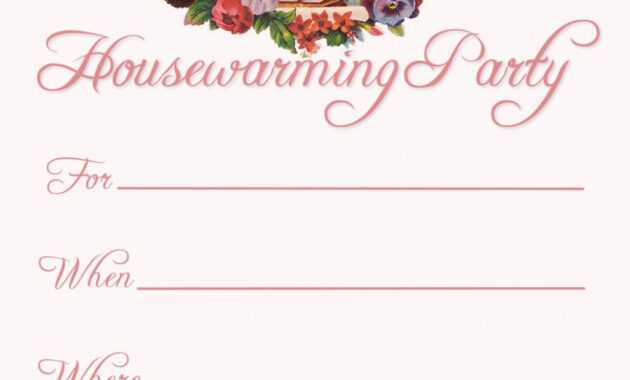 Free Printable Housewarming Party Invitations | Housewarming pertaining to Free Housewarming Invitation Card Template