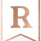 Free Printable Rose Gold Banner Template Paper Trail – Rose With Regard To Printable Banners Templates Free