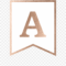 Free Printable Rose Gold Banner Template – Triangle, Hd Png Within Printable Banners Templates Free
