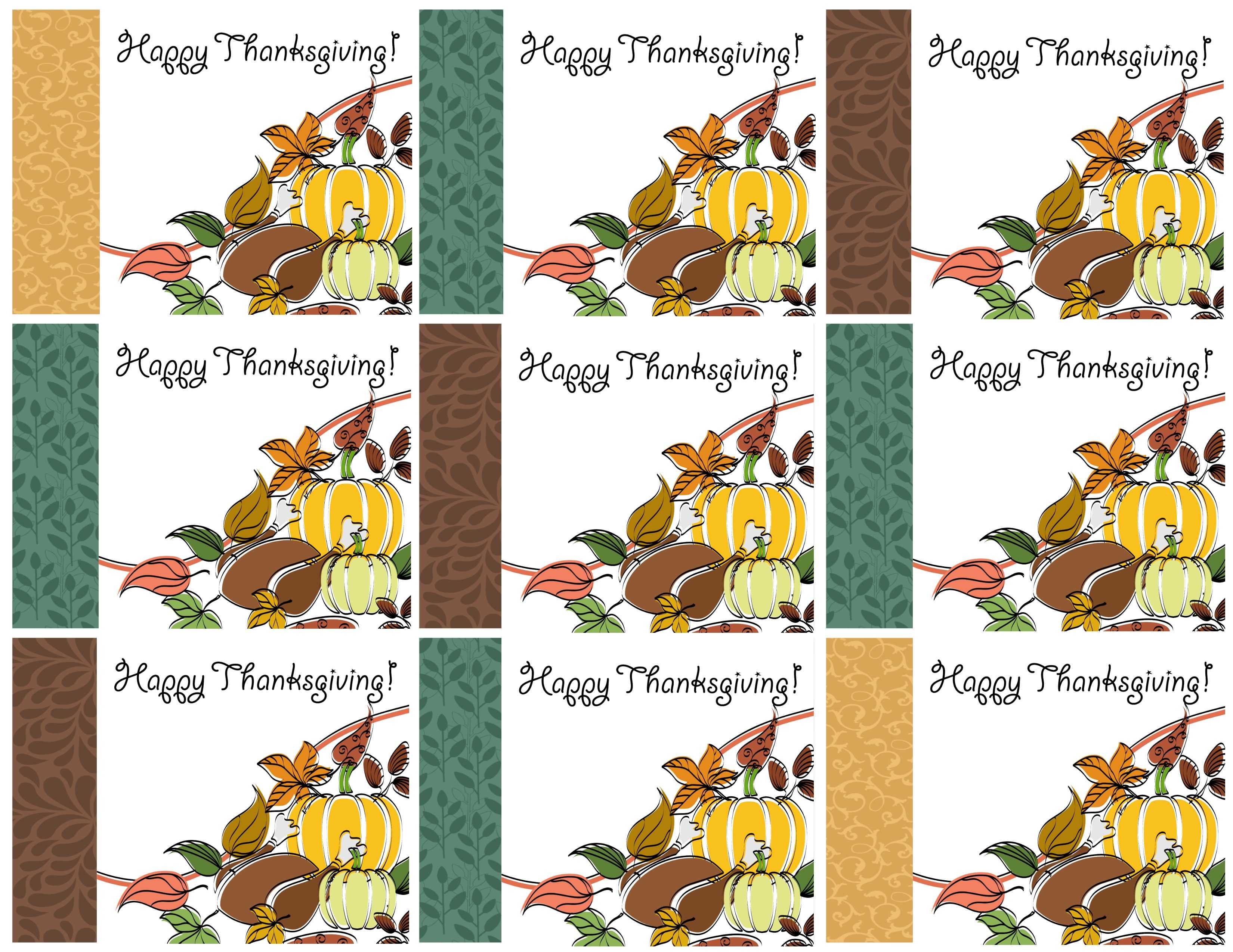 Free Printable Thanksgiving Place Cards — Also Great For For Thanksgiving Place Card Templates