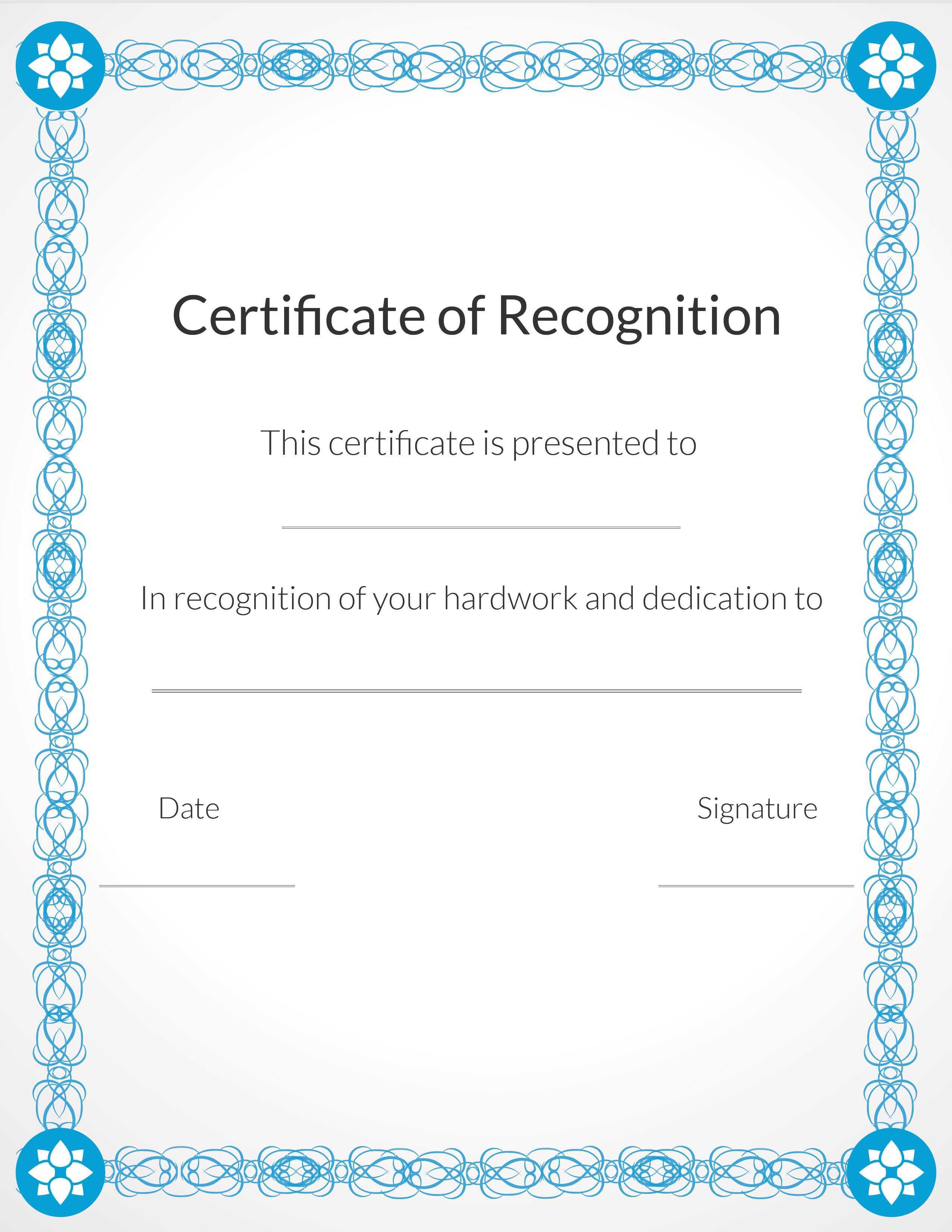 Free, Printable Volunteer Recognition And Appreciation Pertaining To Volunteer Award Certificate Template