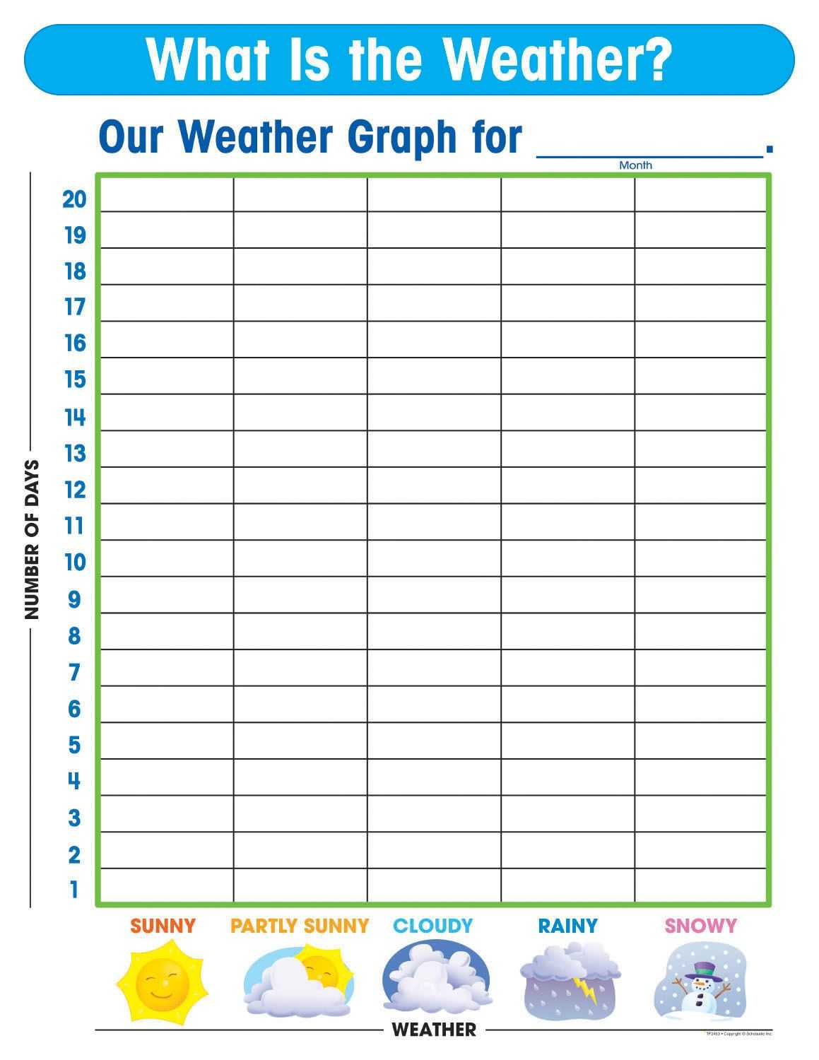 free-printable-weather-graphs-for-kindergarten-throughout-kids-weather