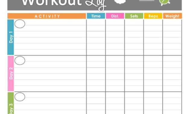 Free Printable Workout Schedule | Blank Calendar Printing for Blank Workout Schedule Template