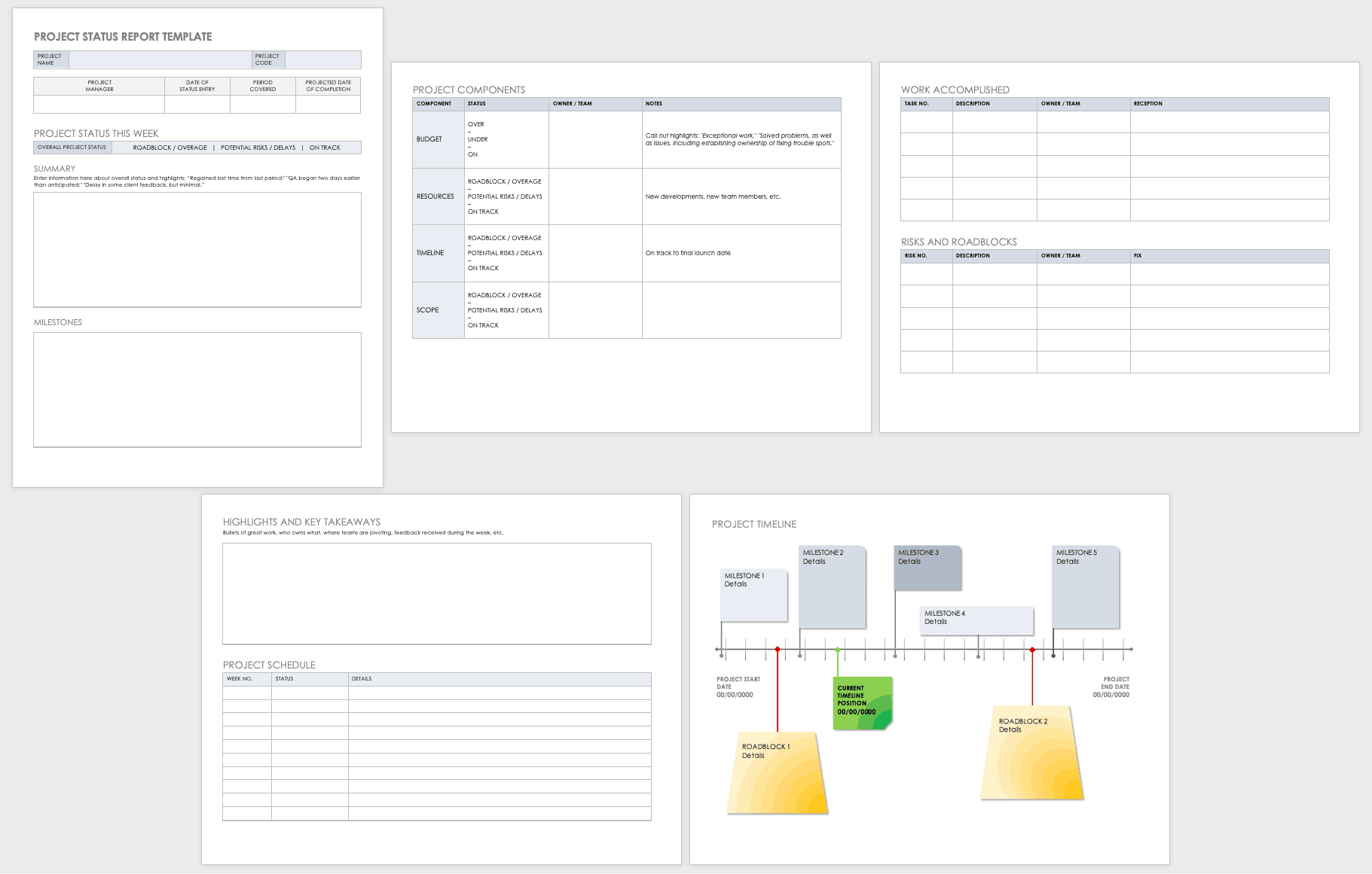 Free Project Plan Templates For Word | Smartsheet With Regard To Work Plan Template Word