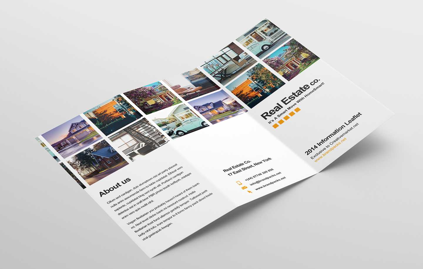 Free Real Estate Trifold Brochure Template In Psd, Ai Throughout Real Estate Brochure Templates Psd Free Download