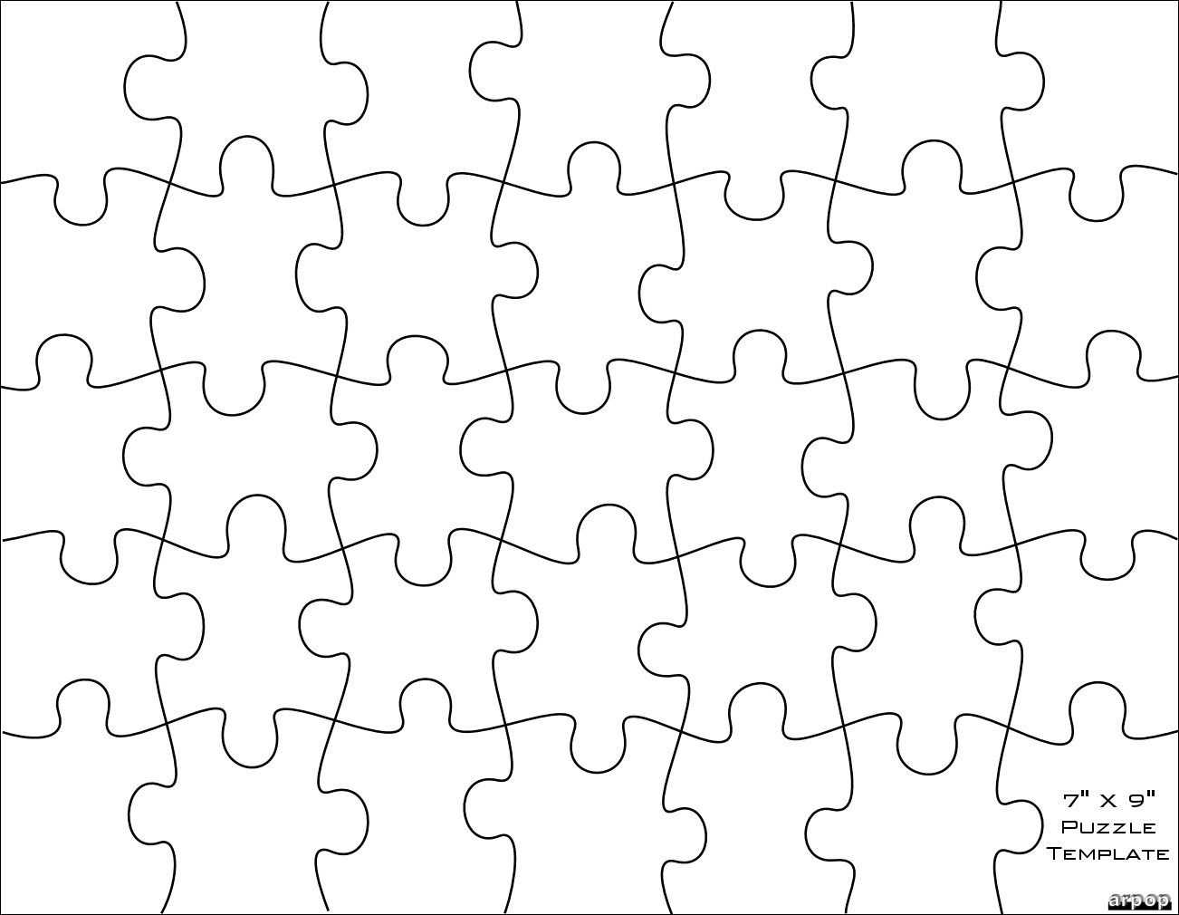 Free Scroll Saw Patternsarpop: Jigsaw Puzzle Templates Within Jigsaw Puzzle Template For Word