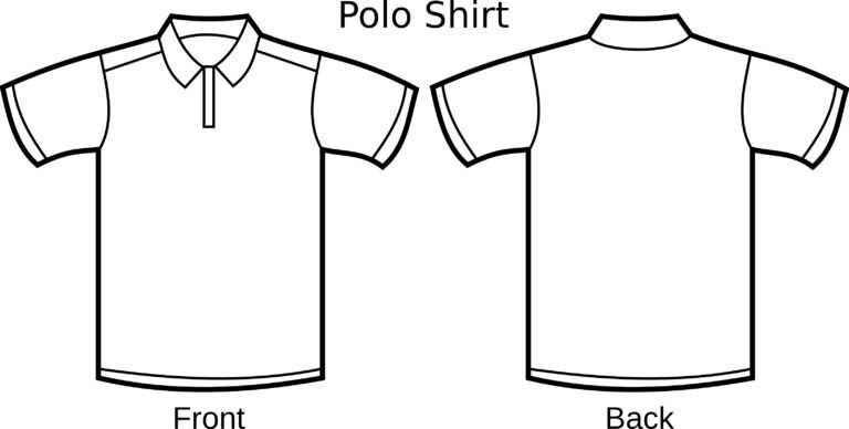 Free T Shirt Outline Template, Download Free Clip Art, Free In Blank T ...