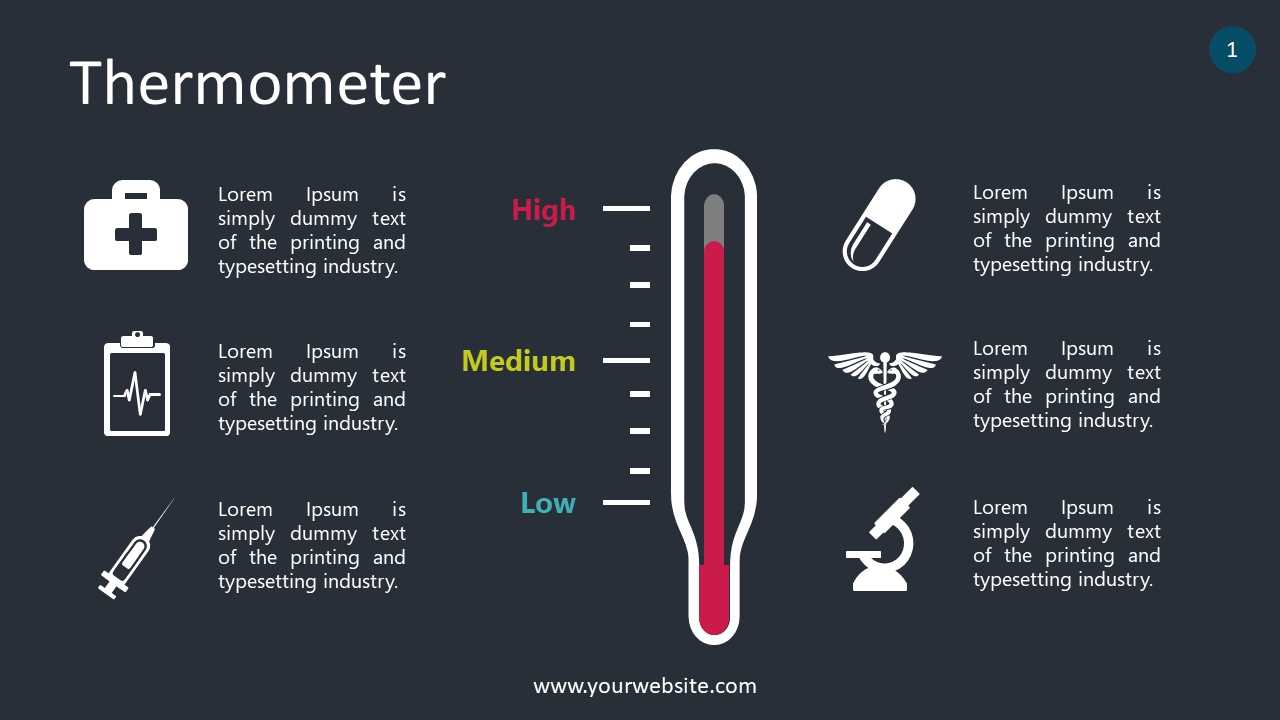 Free Thermometer Lesson Slides Powerpoint Template – Designhooks Regarding Thermometer Powerpoint Template