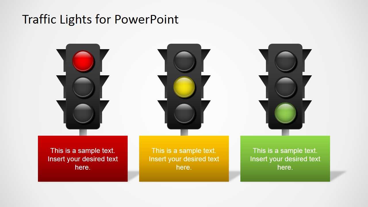Free Traffic Lights For Powerpoint Within Stoplight Report Template