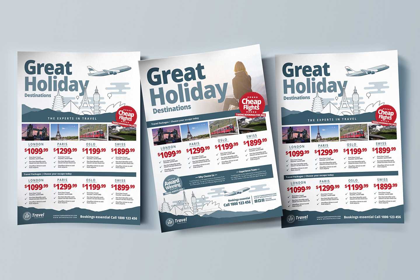 Free Travel Agency Poster & Brochure Template In Psd, Ai Regarding Product Brochure Template Free