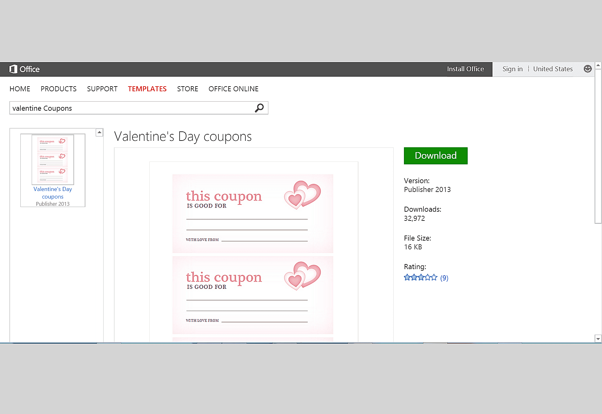 Free Valentine's Day Templates For Ms Office Within Valentine Card Template Word