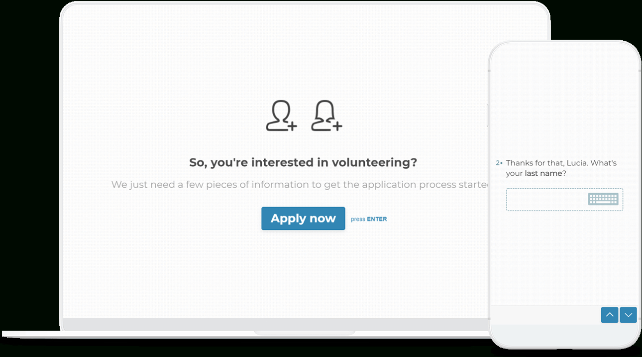 Free Volunteer Application Form Template | Typeform Templates With Volunteer Report Template
