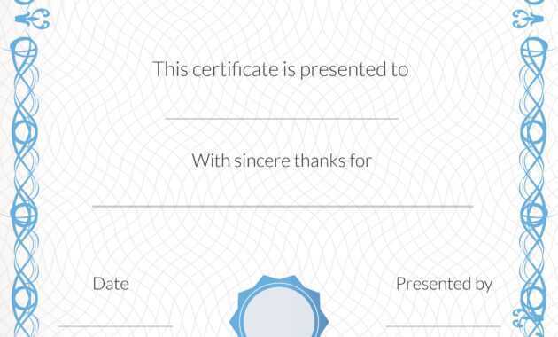 Free Volunteer Appreciation Certificates — Signup regarding Volunteer Award Certificate Template