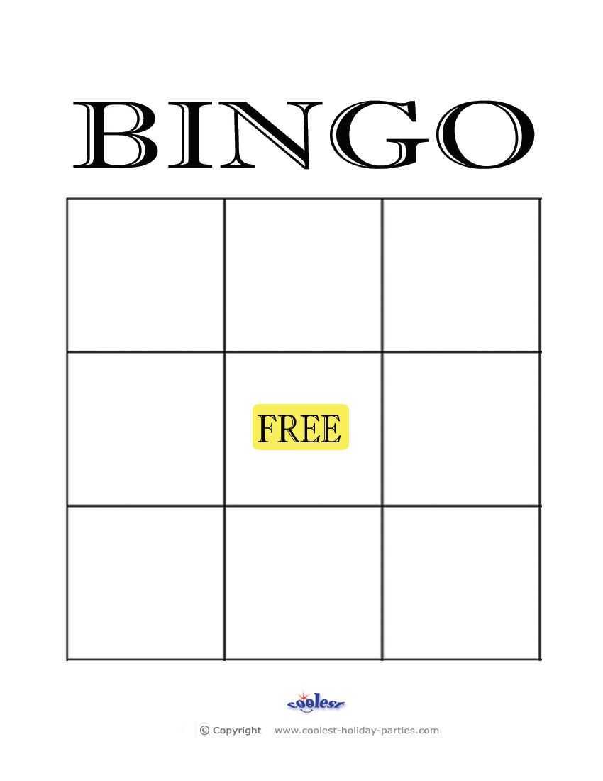 Free+Printable+Blank+Bingo+Cards+Template Bingo Card In Bingo Card