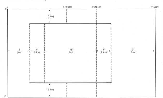 From My Craft Room: Tri-Fold Card Template with regard to Three Fold Card Template