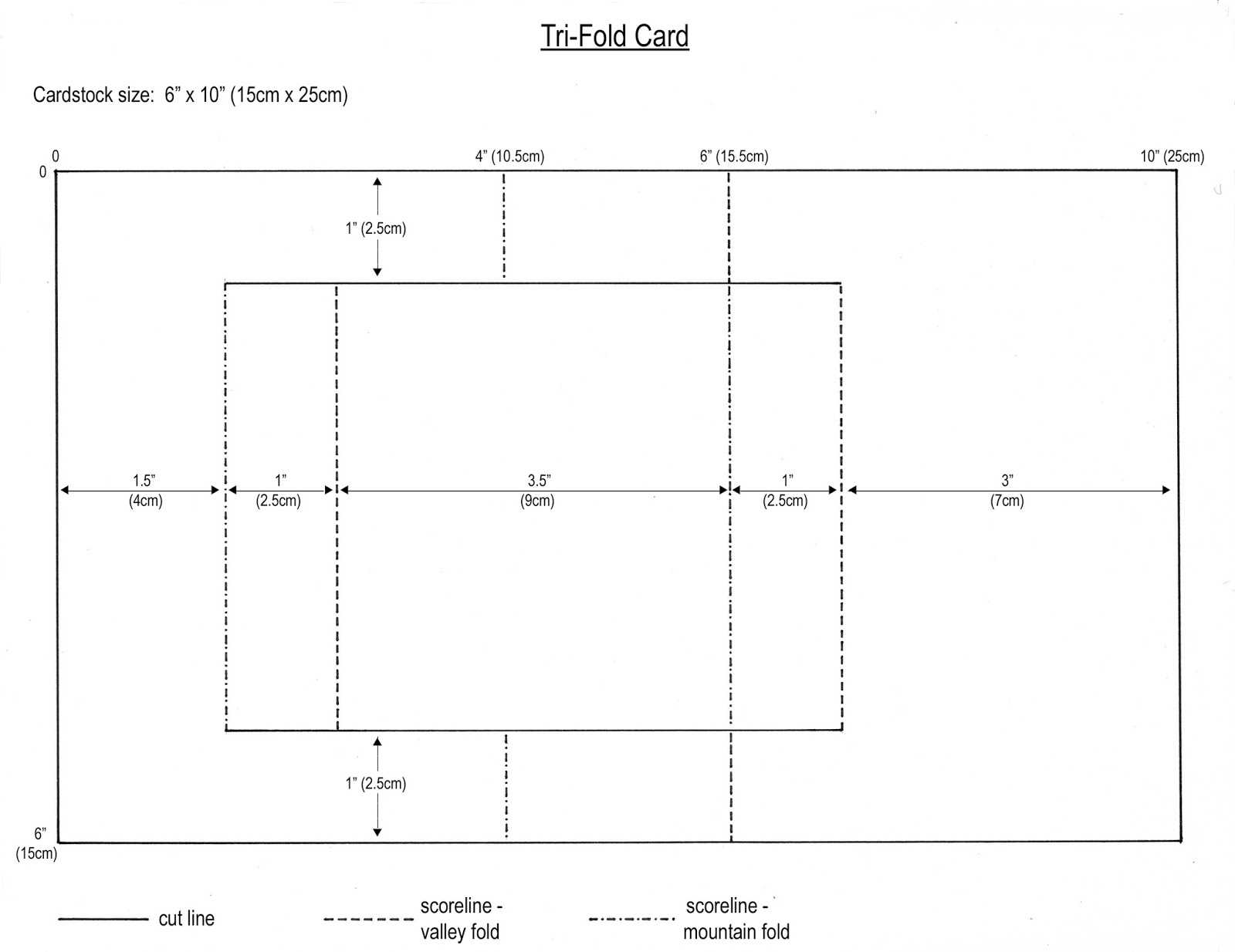 From My Craft Room: Tri Fold Card Template With Regard To Three Fold Card Template