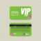 Front And Back Vip Member Card Template Vector Illustration In Membership Card Template Free