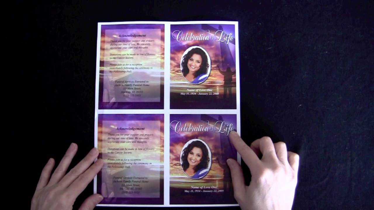 Funeral Memorial Cards With Regard To Memorial Cards For With Memorial Cards For Funeral Template Free