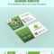 Garden Landscape Business Card Templates – Creative Business Intended For Gardening Business Cards Templates