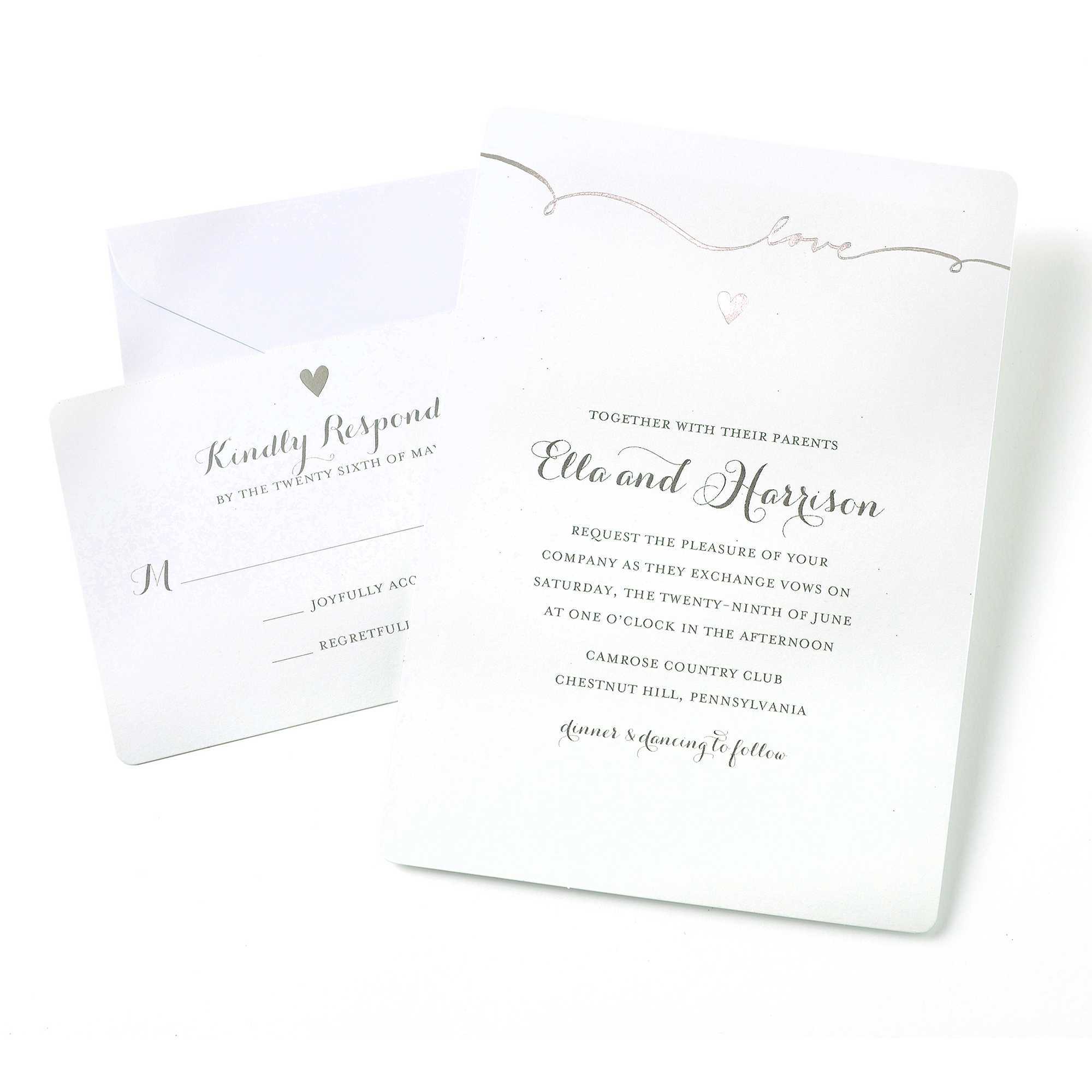 Gartner Studios Love Invitations, 50 Piece Pertaining To Gartner Studios Place Cards Template