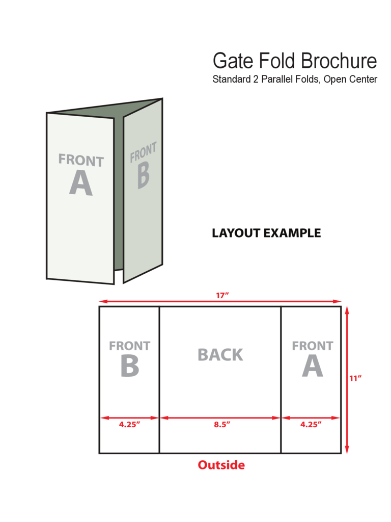 Gate Fold Brochure Template – 6 Free Templates In Pdf, Word Intended For Gate Fold Brochure Template