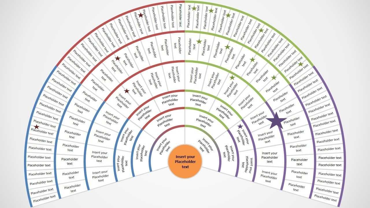 Genealogy Fan Chart 5 Generations Intended For Powerpoint Genealogy Template