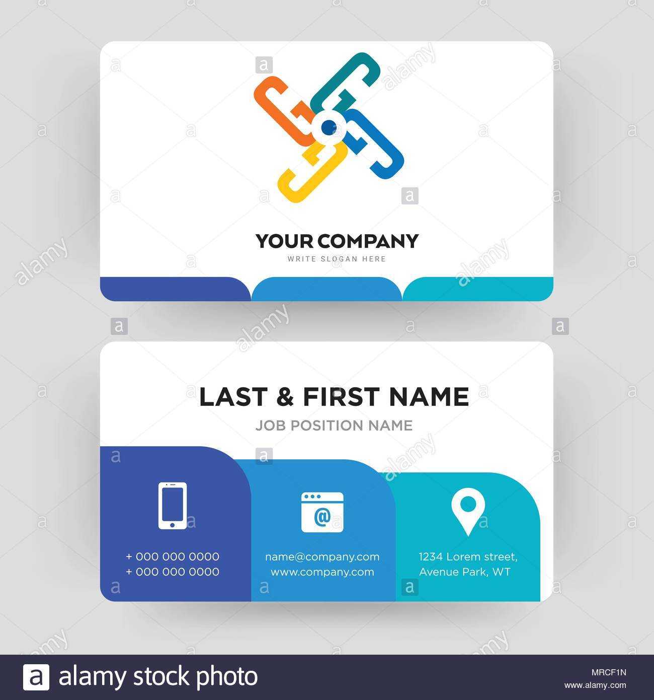 Generic, Business Card Design Template, Visiting For Your Intended For Generic Business Card Template