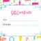 Gift Certificate Template For Kids Blanks | Loving Printable regarding Kids Gift Certificate Template