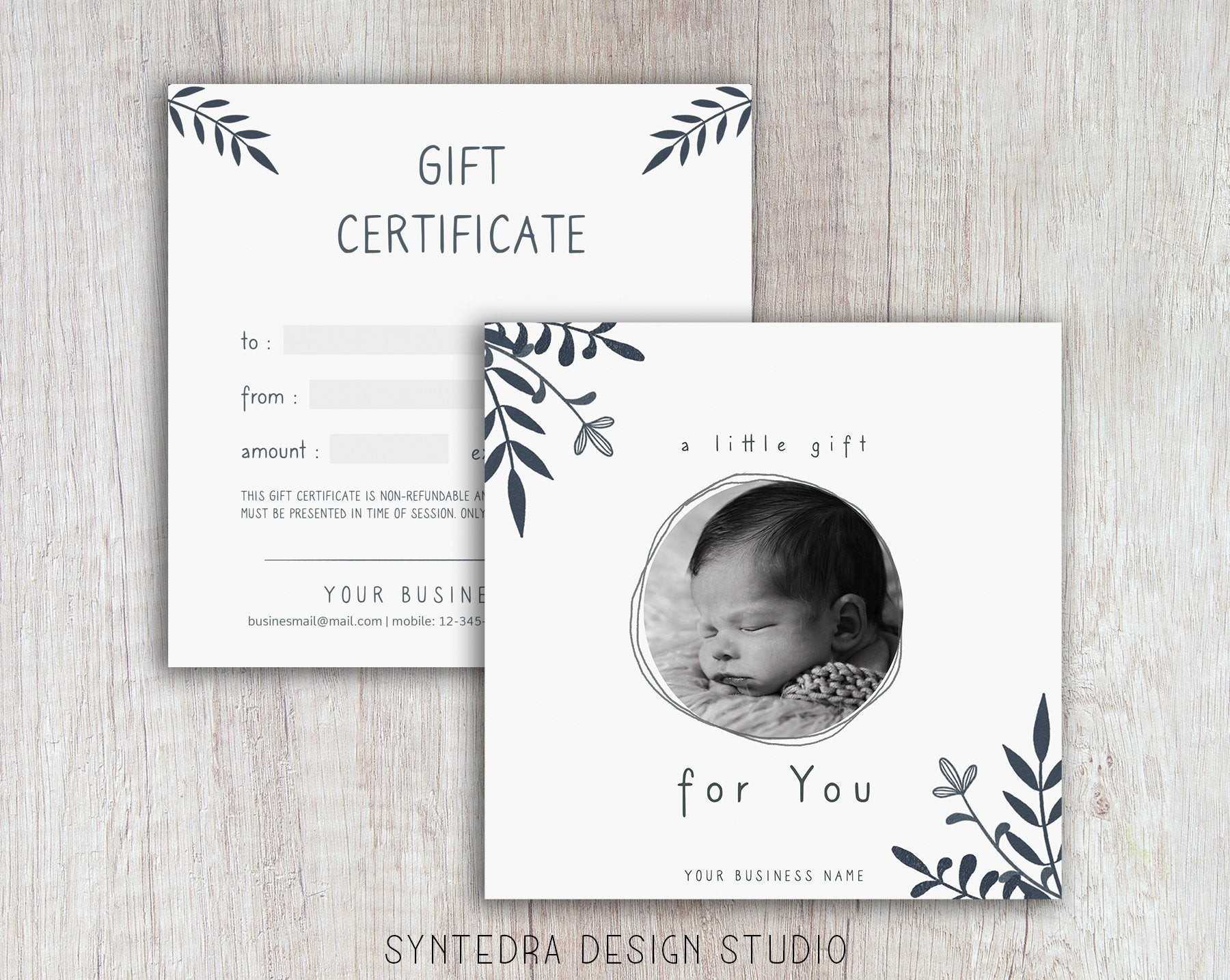 Gift Certificate Template, Gift Voucher Template, Photography Voucher Template, Minimal Voucher Template with Photoshoot Gift Certificate Template Gift Certificate Template, Gift Voucher Template, Photography Voucher Template, Minimal Voucher Template With Photoshoot Gift Certificate Template