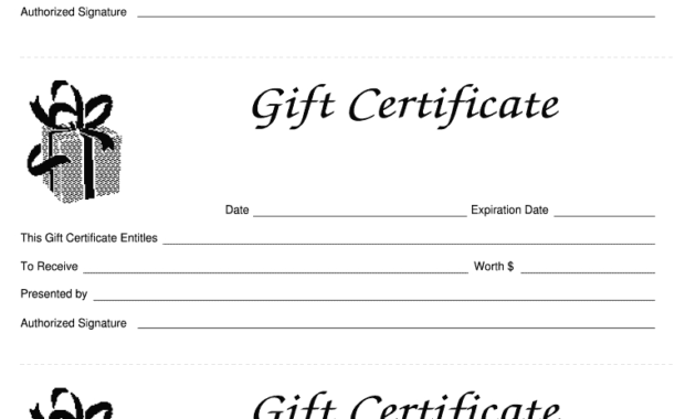 Gift Certificate Templates Printable - Fill Online for Fillable Gift Certificate Template Free