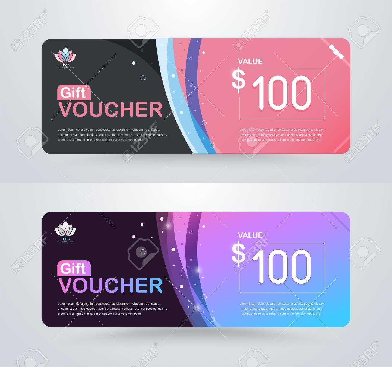 Gift Voucher Card Template Design. For Special Time, Best Of.. Throughout Credit Card Templates For Sale