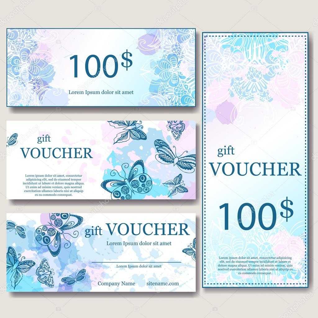 Gift Voucher Template With Mandala. Design Certificate For With Magazine Subscription Gift Certificate Template